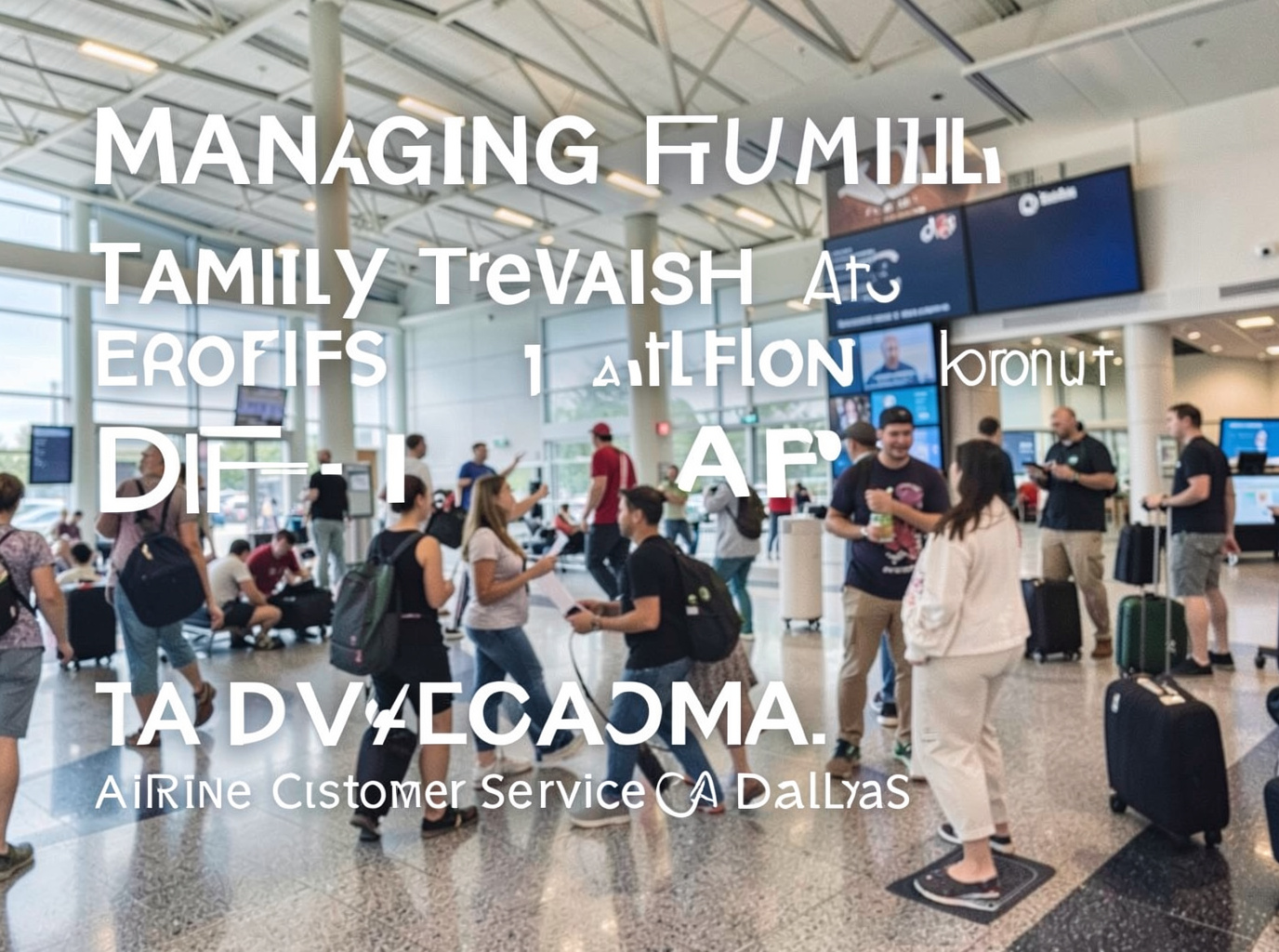 Managing Family Travel Delays at DFW Airport